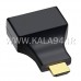 اکستندر HDMI دو تایی / همراه RX و TX با یک طرف 2 پورت شبکه F و یک طرف پورت HDMI M / برد 30 متر / پشتیبانی FULL HD 1080 / تک پک طلقی